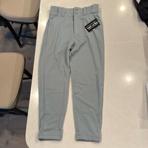 Men’s Small Gray Dirty Mids Baseball Pants New With Tags